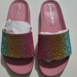 New Gianni bini slides size 8